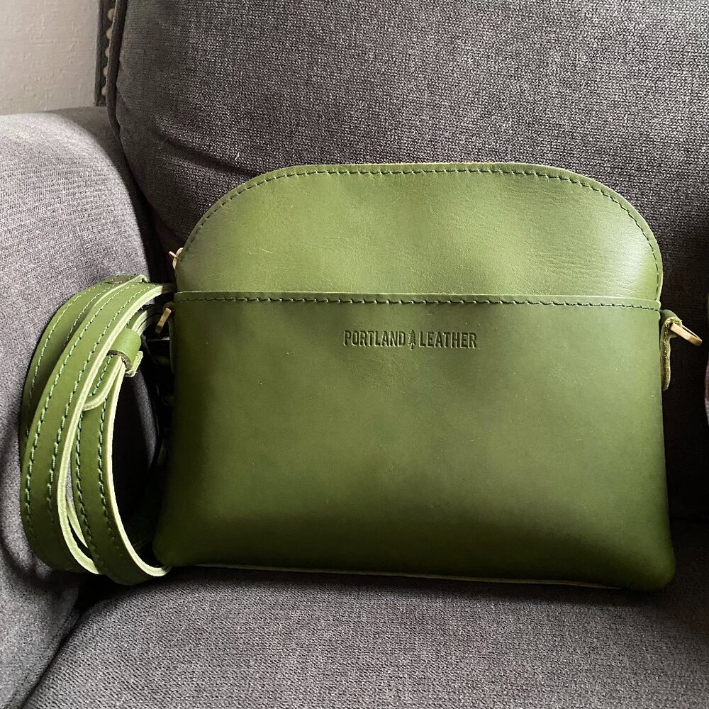 Portland Leather Goods Large Eclipse Purse in Pine